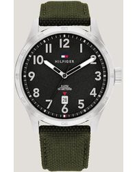 Tommy Hilfiger - Black Ionic-plated Outdoor Watch - Lyst