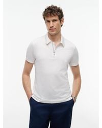 Tommy Hilfiger - New York Label Performance Regular Fit Polo Shirt - Lyst