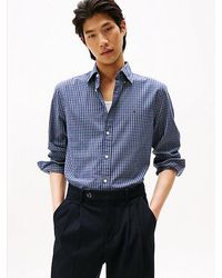 Tommy Hilfiger - Th Flex Regular Fit Overhemd Met Ruit - Lyst