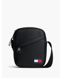 Tommy Hilfiger - Essential Rubberised Logo Crossbody Reporter Bag - Lyst