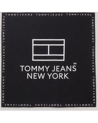 Tommy Hilfiger - Oversized Logo Square Bandana Scarf - Lyst