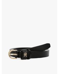 Tommy Hilfiger - Essential Ledergürtel Mit Th-Monogramm - Lyst