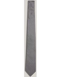 Tommy Hilfiger - Pure Silk Gingham Check Weave Tie - Lyst