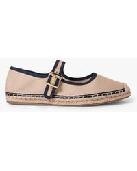 Tommy Hilfiger - Canvas Mary Jane Espadrilles - Lyst