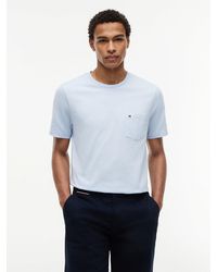 Tommy Hilfiger - Patch Pocket Jersey Crew Neck T-Shirt - Lyst