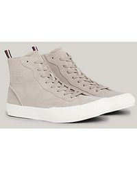 Tommy Hilfiger - Premium Suede High-Top Lace-up Sneaker - Lyst