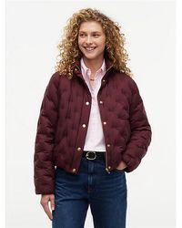 Tommy Hilfiger - Tone Button Flag Down Quilted Jacket - Lyst