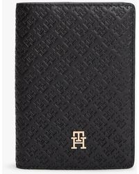 Tommy Hilfiger - Hilfiger Icon Debossed Passport Holder - Lyst