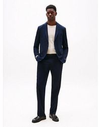 Tommy Hilfiger - Anzug Aus Twill Mit Wolle - Lyst