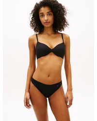 Tommy Hilfiger - Repeat Logo Non-Wired Push-Up Bra - Lyst