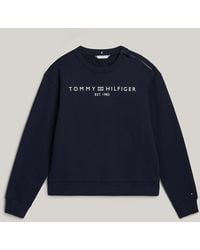 Tommy Hilfiger - Adaptive Signature Crew Neck Regular Sweatshirt - Lyst