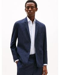Tommy Hilfiger - Pinstripe Single Breasted Blazer - Lyst
