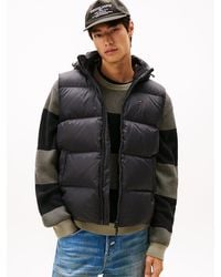 Tommy Hilfiger - Doudoune Sans Manches Déperlante À Capuche - Lyst