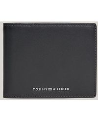 Tommy Hilfiger - Leather Karten- und Münzbrieftasche - Lyst
