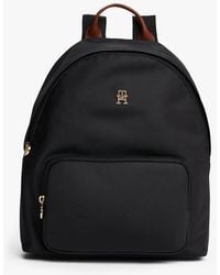 Tommy Hilfiger - Zaino Con Monogramma Th - Lyst