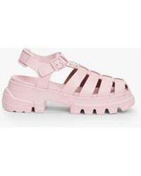 Tommy Hilfiger - Leather Chunky Cleat Fisherman Sandals - Lyst
