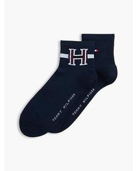 Tommy Hilfiger - 2 Pack Arch Support Ankle Socks - Lyst