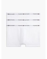 Tommy Hilfiger - 3-Pack Signature Logo Waistband Trunks - Lyst