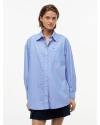 Tommy Hilfiger - Oversized Fit Poplin Shirt - Lyst