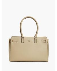 Tommy Hilfiger - Th Monogram Plaque Tote Bag - Lyst