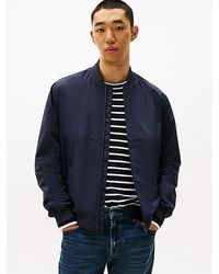 Tommy Hilfiger - Waterafstotend Relaxed Bomberjack - Lyst