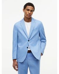 Tommy Hilfiger - Regular Fit Gabardine Single Breasted Blazer - Lyst