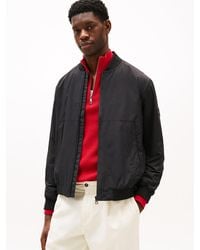 Tommy Hilfiger - Water Repellent Relaxed Bomber Jacket - Lyst