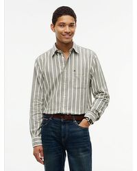 Tommy Hilfiger - Regular Fit Brushed Flannel Stripe Shirt - Lyst