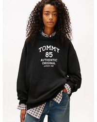 Tommy Hilfiger - Sudadera Con Capucha 1985 Oversize - Lyst