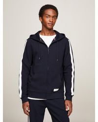 Tommy Hilfiger - Th Established Zip-thru Lounge Hoody - Lyst