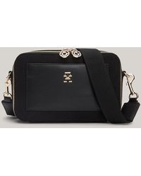 Tommy Hilfiger - Th Monogram Double Zip Camera Bag - Lyst