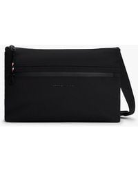 Tommy Hilfiger - Textile Logo Travel Crossbody Bag - Lyst