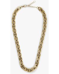 Tommy Hilfiger - Plated Mariner Chain-Link Necklace - Lyst