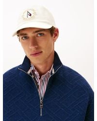 Tommy Hilfiger - Hilfiger Flag Washed Baseball Cap - Lyst