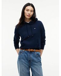 Tommy Hilfiger - Brushed Fleece Drawstring Hoody - Lyst