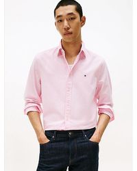 Tommy Hilfiger - Th Flex Regular Fit Overhemd Met Ginghamruit - Lyst