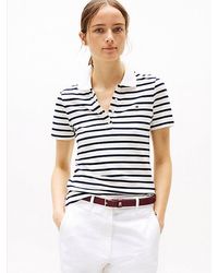Tommy Hilfiger - 1985 Slim Fit Poloshirt Aus Stretch-Piqué - Lyst