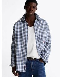 Tommy Hilfiger - Relaxed Fit Geruit Overhemd Van Flanel - Lyst