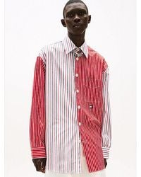 Tommy Hilfiger - Camisa The Runway Collection De Rayas Mixtas - Lyst