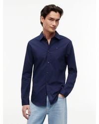 Tommy Hilfiger - Slim Fit Poplin Shirt - Lyst