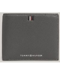 Tommy Hilfiger - Kreditkarten- und Münzetui aus Leder - Lyst
