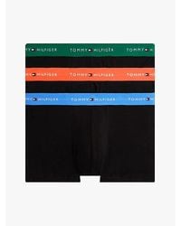 Tommy Hilfiger - Signature Set Van 3 Boxershorts Met Logotaille - Lyst
