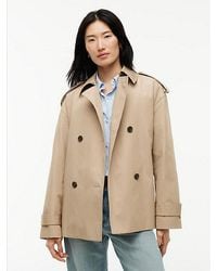 Tommy Hilfiger - Waterafstotende Korte Relaxed Fit Trenchcoat - Lyst