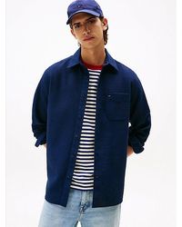 Tommy Hilfiger - Relaxed Fit Overshirt Van Puur Katoen - Lyst