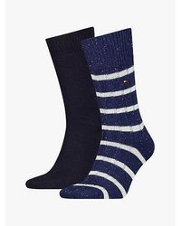 Tommy Hilfiger - 2Er-Pack Classics Socken Mit Streifen - Lyst