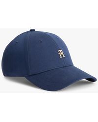 Tommy Hilfiger - Casquette Chic En Sergé À Monogramme Th - Lyst