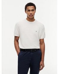 Tommy Hilfiger - Relaxed Fit Cool Comfort Knit T-Shirt - Lyst