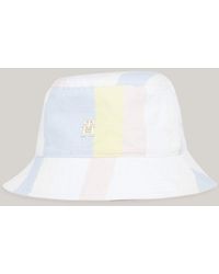 Tommy Hilfiger - Th Monogram Mixed Stripe Bucket Hat - Lyst