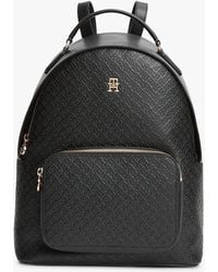 Tommy Hilfiger - Th Monogram Debossed Dome Backpack - Lyst