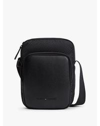Tommy Hilfiger - Flag Jacquard Crossbody Reporter Bag - Lyst
